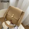 Women's Handbag Niche Design Solid Color Shoulder Bag Versatile Senior Sense of Large Capacity Crossbody Bag