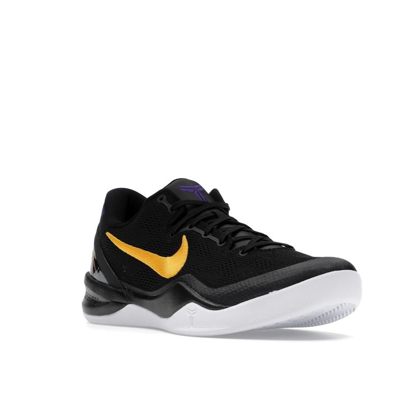 Nike Кроссовки Kobe 8 Protro Lakers Away Unisex Black University-Gold White HF9550-001