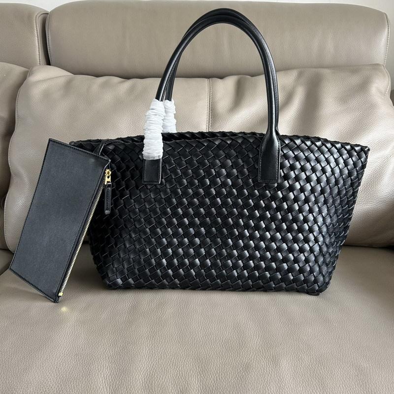 2025 Новая женская сумка из натуральной кожи, плетеная вручную сумка, большая вместимость, сумка для матери и ребенка, корзина для овощей, ручная сумка через плечо, крест