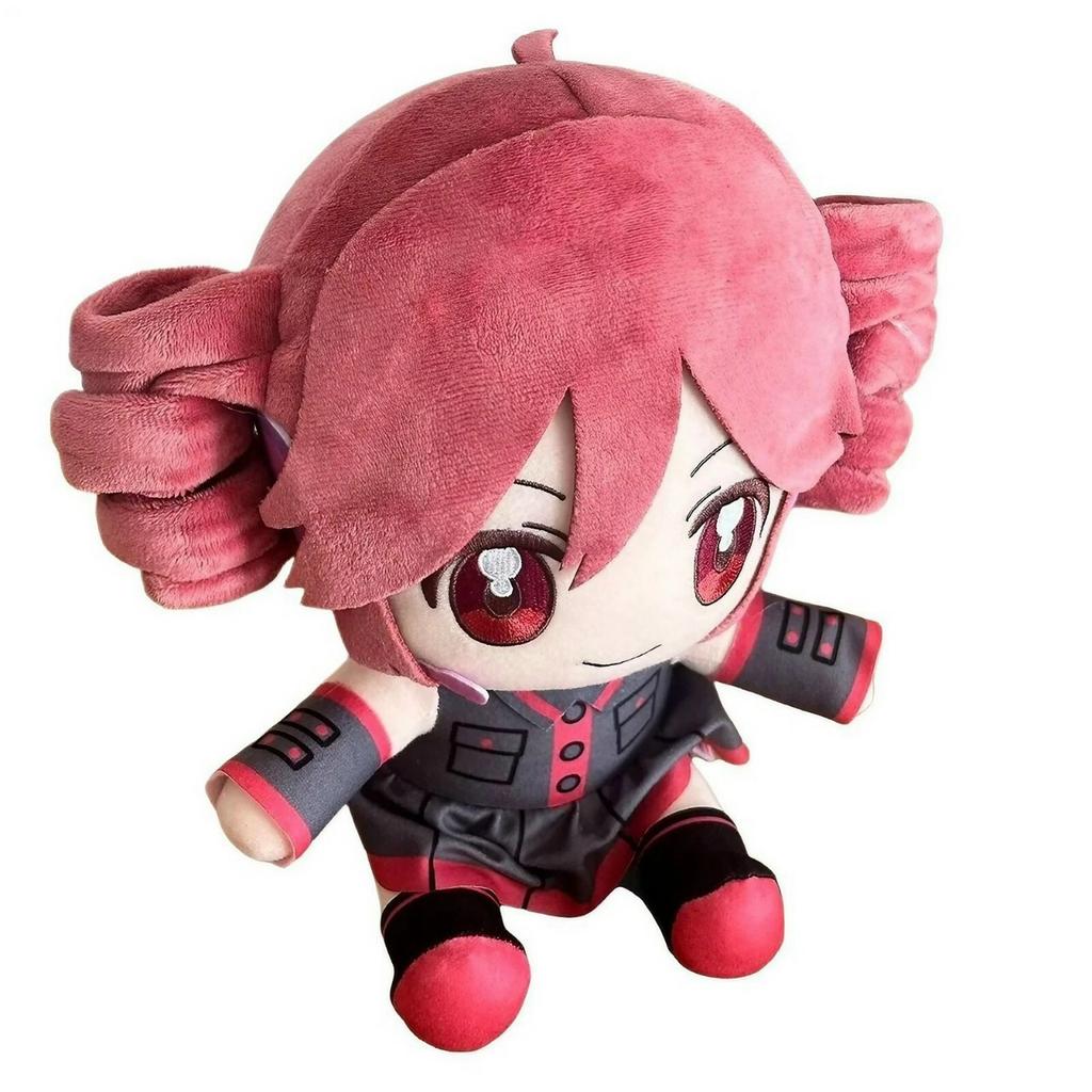Kasane Teto Virtual Singer Plush Toy Doll, Cute Stuffed Anime Character Collectible, Soft Kawaii Toy