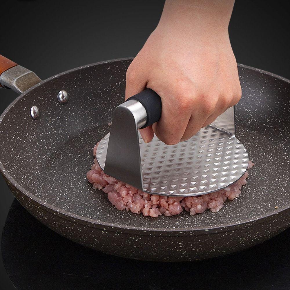 Anti-rust Hamburger Patty Maker Round Patties Maker Manual Meat Pie Press Mold Beef