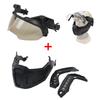 New Tactical FAST Helmet Half Face Mask With Flip Goggles Hunting Airsoft CS Game Paintball Mask Helmet Accessories Gear