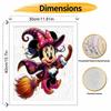 Disney Halloween Minnie Mouse oil painting art painting kit handmade diy gift home decoration wall decor craft supplies art project kit