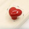 Heart Shaped Door Handles No- punching Heart-shaped Cabinet Knob Colored Door Pull Handles Furniture