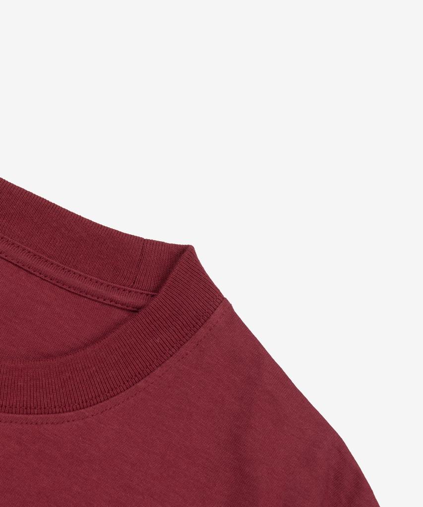 NET SOCIAL CLUB Doomsday Snake Watermelon Graphic Short Sleeve T-Shirt (Burgundy)