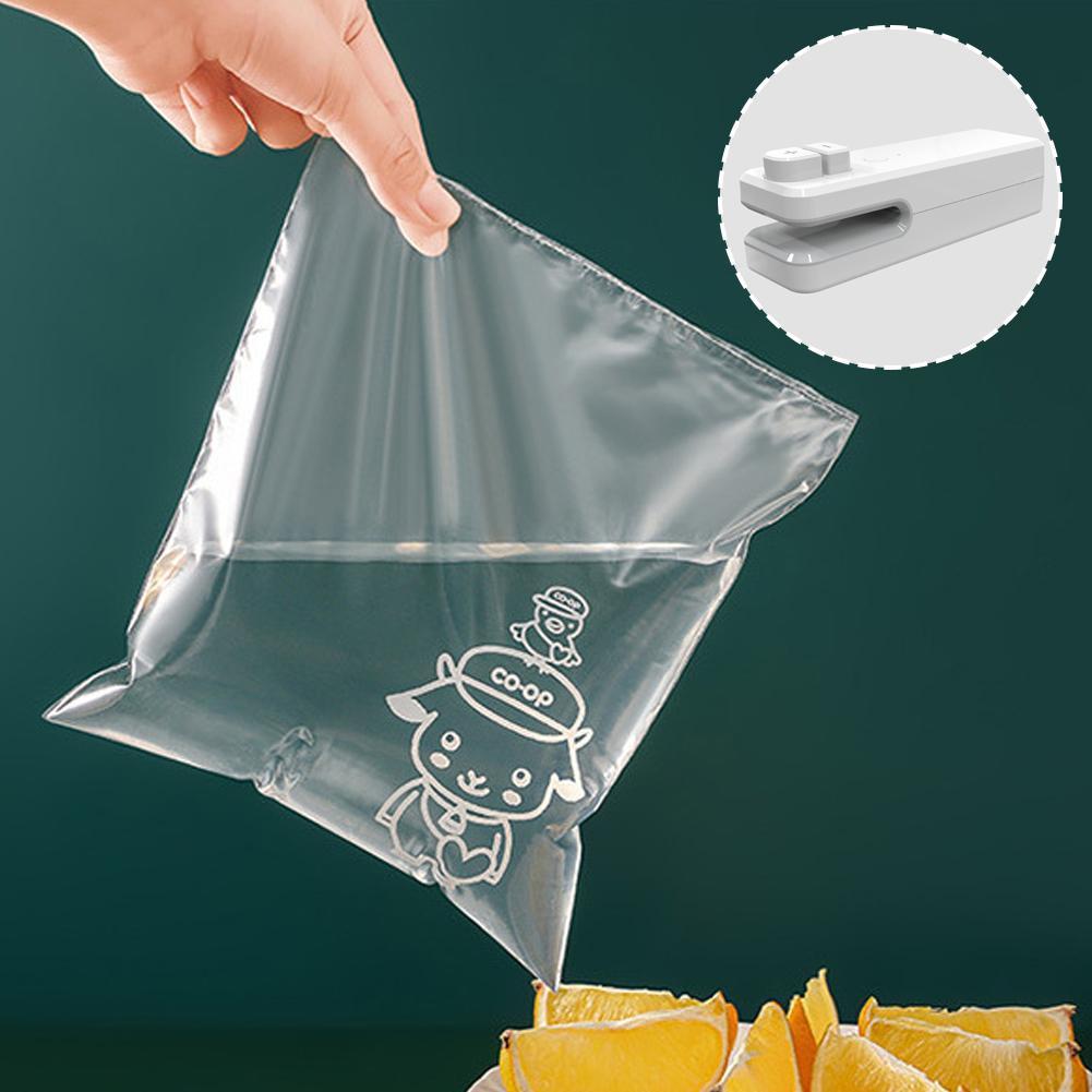 2-in-1 Magnetic Food Sealer Multipurpose Plastic Bag Sealing Device For Home