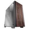 Boîtier PC ATX - MARS GAMING - MC-Wood - Panneau Bois - Refroidissement Optimisé - Verre Trempé