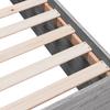 Bed Frame Gray Sonoma 160x200 cm Particleboard