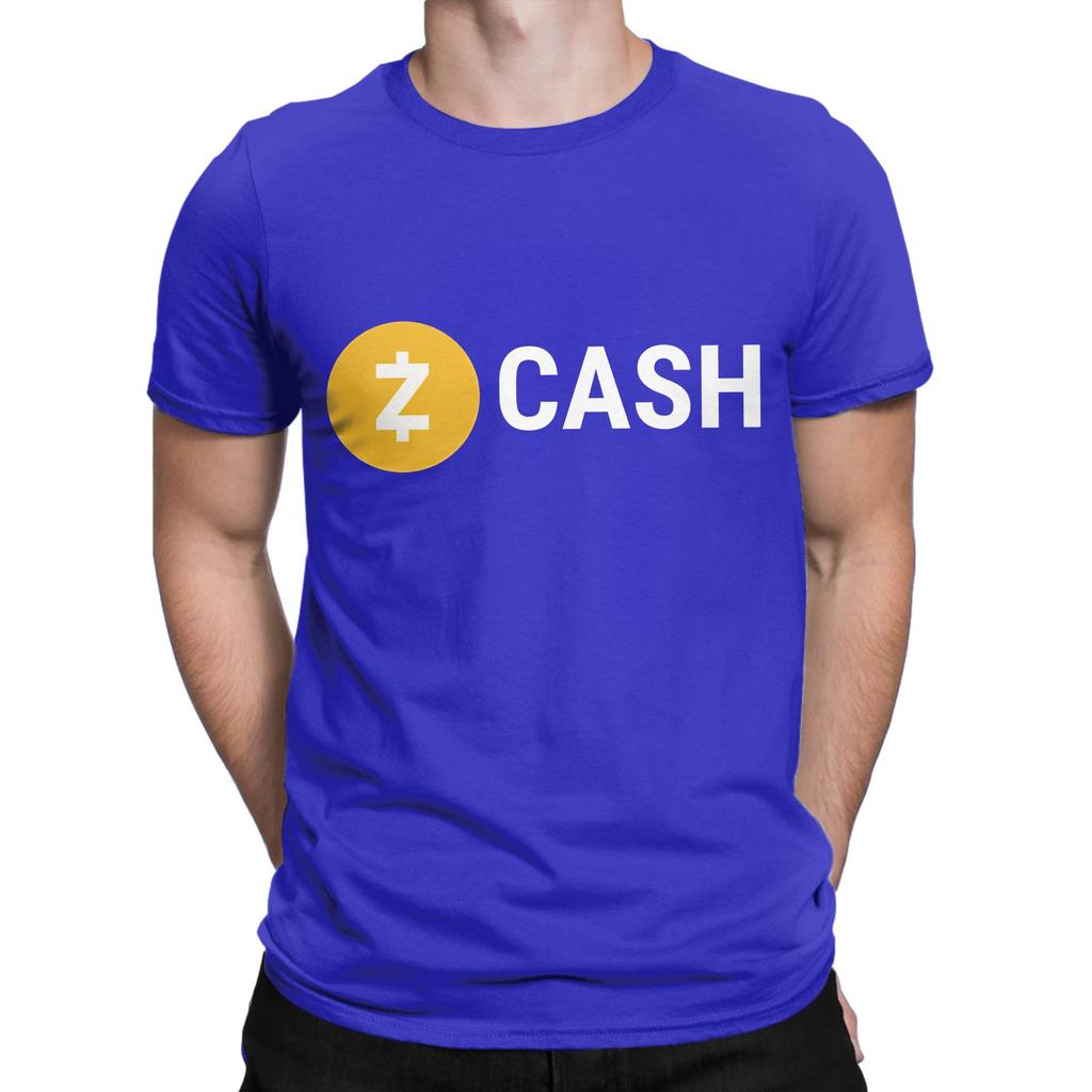 Zcash ZEC Криптовалютные Монеты Смешная Хлопковая Футболка 100% Zcash ZEC Футболки Топы Для Унисекс