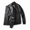 Spring PU Leather Jacket Loose Fit Jacket Short Leather Jacket