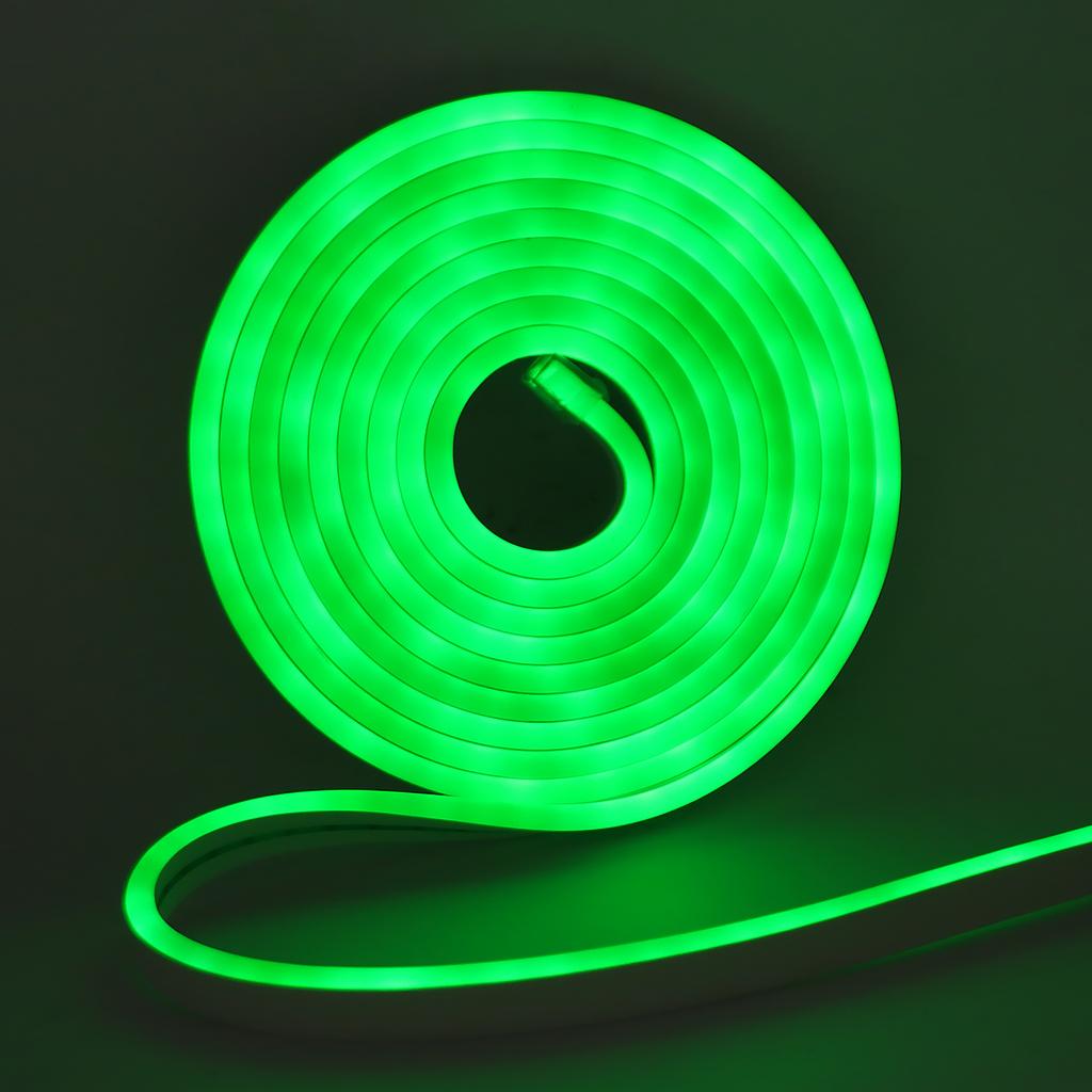 Battery Powered Flexible Neon LED Strip Lights 1M 2M 3M Waterproof DIY Design for Home Decoration White Warm Red Green Blue