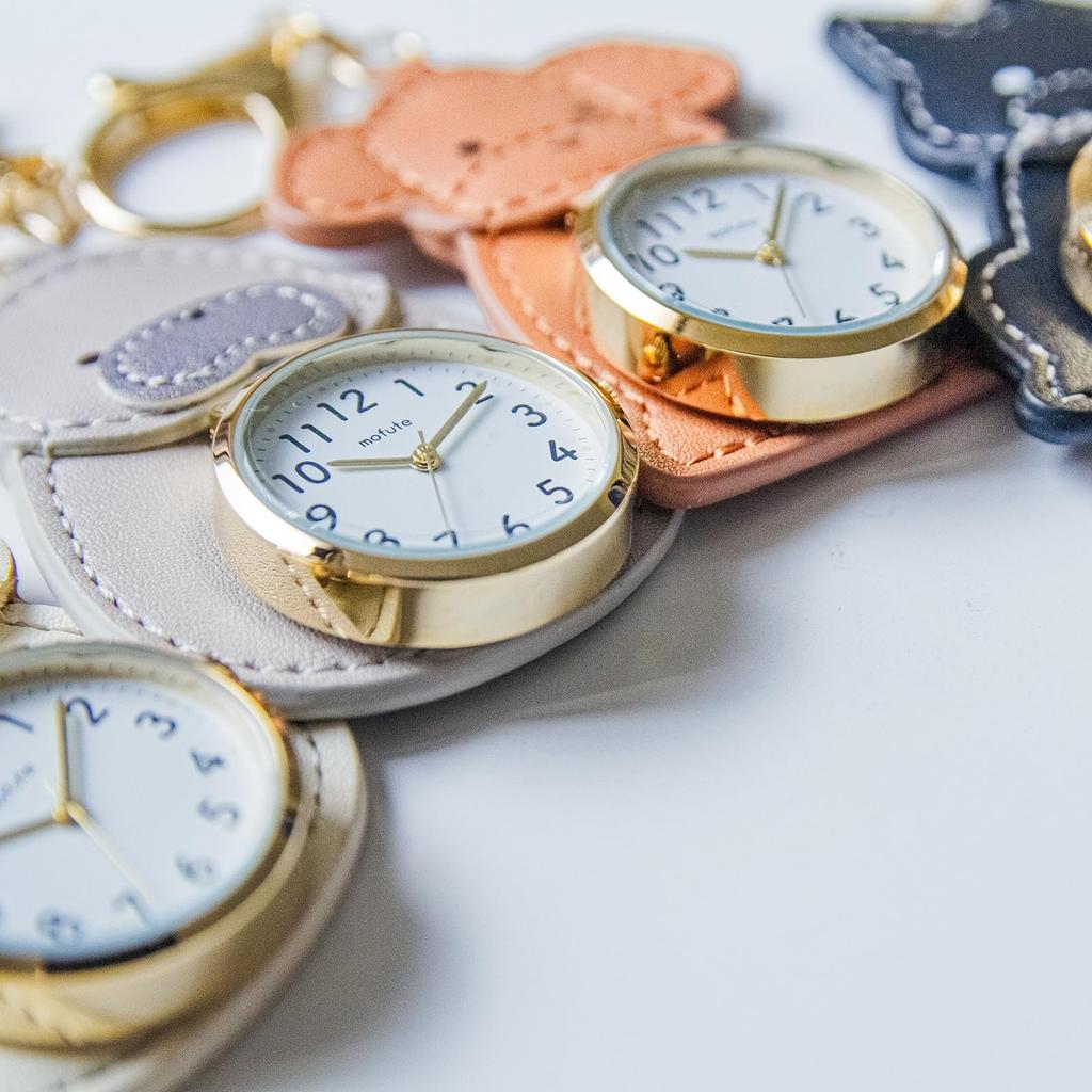 Полевые женские аналоговые карманные часы-брелок, дизайн хомяка, бежевые, Anifure GY072-2