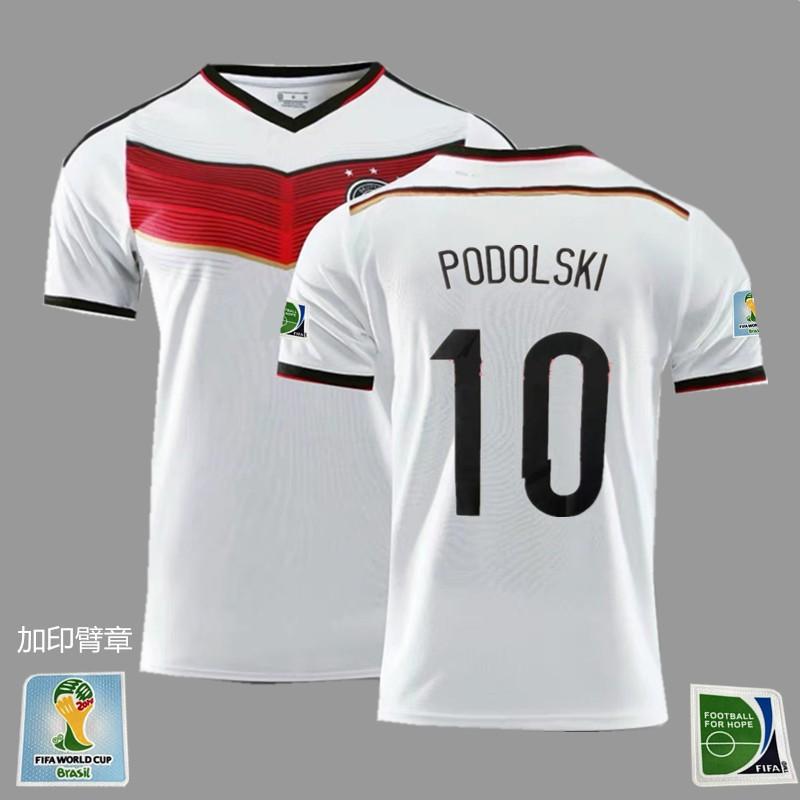 Retro National Team World Cup Soccer Jersey Classic Vintage Replica Thai Style Short Sleeve Sports Training