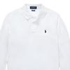 Polo Ralph Lauren Детская футболка с логотипом-иконкой, прямой крой, длинный рукав, белая CWPOKNIY6820119-100