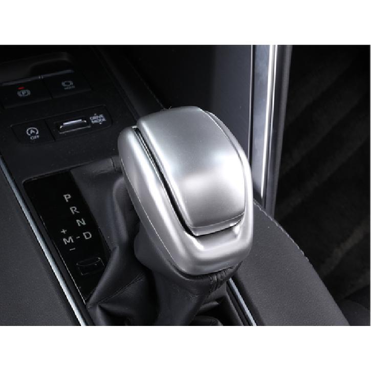 Silver Gear Shift Knob Cover Trim For 2021 2022 Toyota Venza