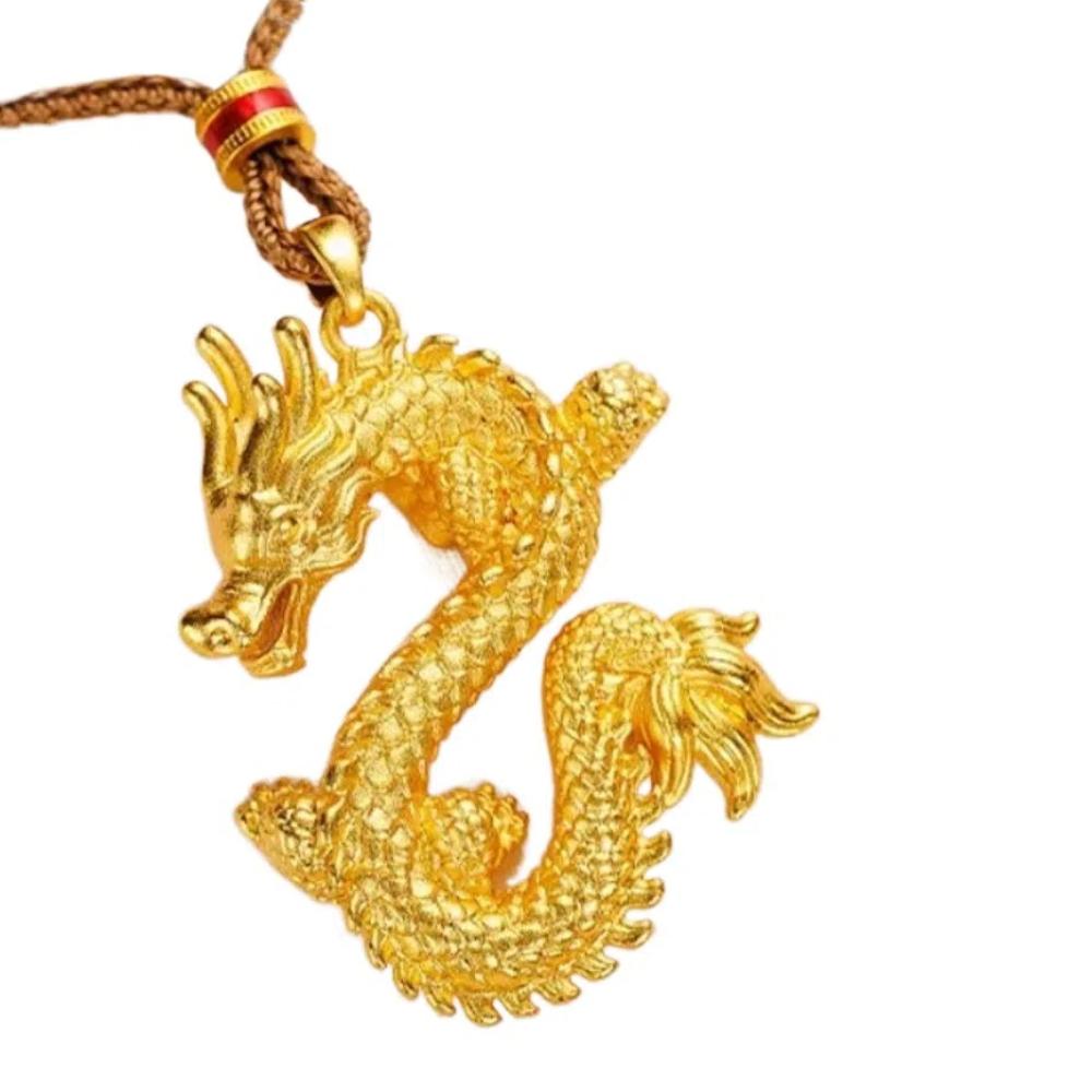 Винтажное ожерелье в китайском стиле, ожерелье-воротник с цветком, ожерелье с подвеской-драконом на удачу, для вечеринки