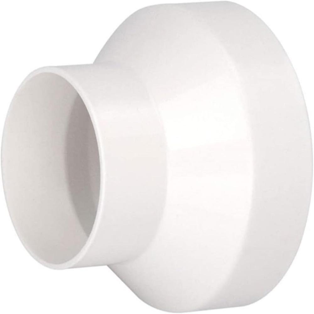 ABS Plastic Duct Reducer Straight Connector Ventilation Adapter Duct Increaser Kitchen Exhaust
