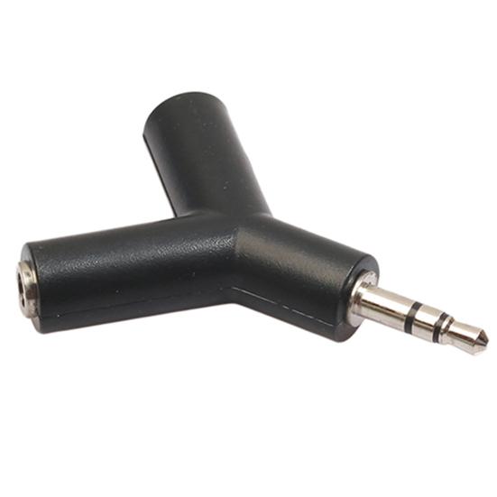 3,5 мм Наушники Наушники Штекер на 2 Аудио Разветвитель Гнездо Y-образный Стерео Адаптер