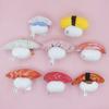 Adorable Tokyo Gii Kawa Plush Sushi Rice Ball Keychain With Cute Animal Designs