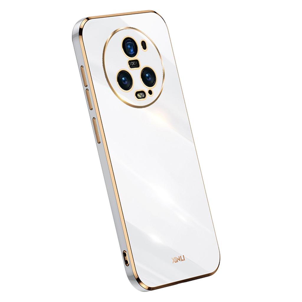 XINLI Чехол для телефона Honor Magic5 Pro из ТПУ Защита объектива камеры Электроокрашенная Противоударный чехол