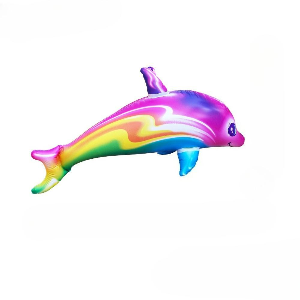 Надувные игрушки для бассейна «Дельфин» и «Акула» с дизайном «Звездное небо» - ПВХ плавающие летние аксессуары для плавания для пляжных вечеринок, игрушки для бассейна