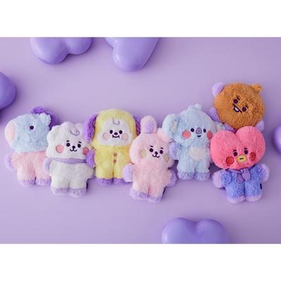 BT21 Плоская меховая кукла-стояк (7 вариантов)