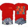 For Unisex Vintage  Tshirt In My Forties  Birthday Party Short Sleeve Graphic Tshirts Commuter Tee Tops
