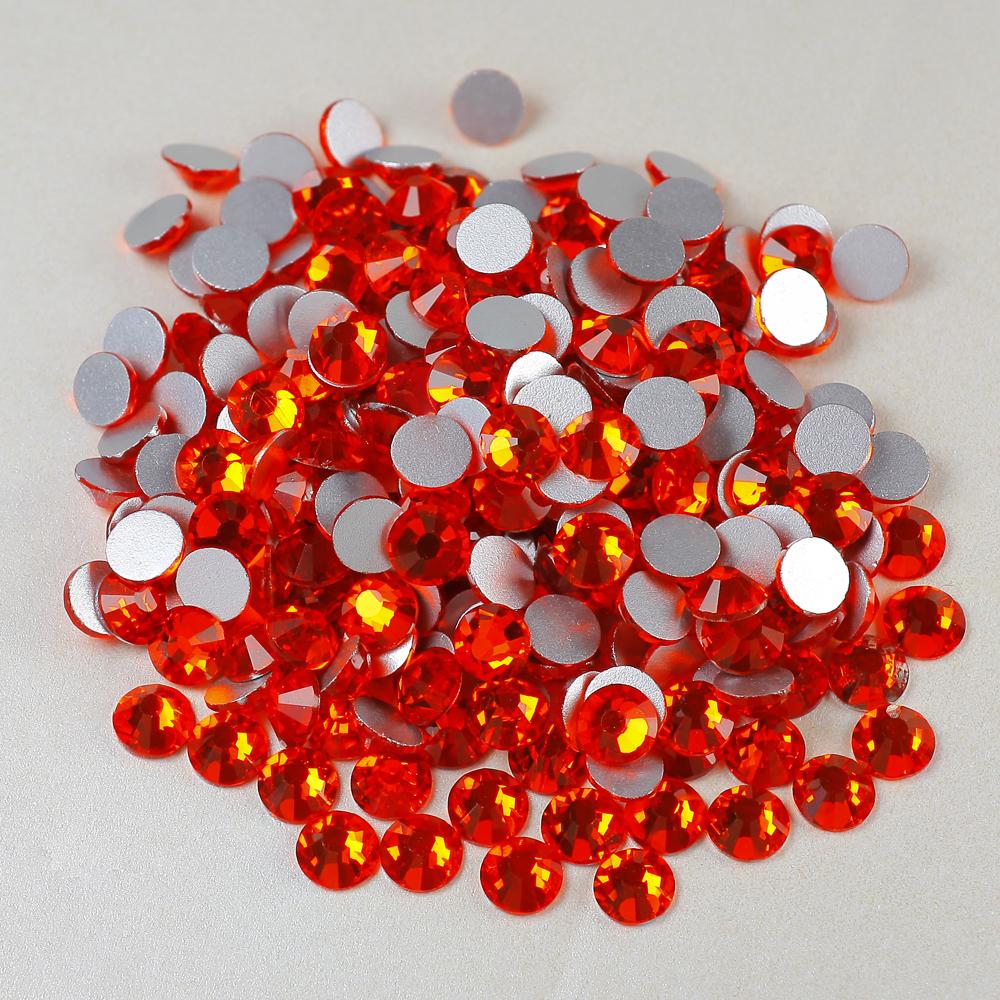 Pujiang Yantuo 14400 Bulk Glass Machine Crystal AB Flat Back Rhinestones Non Hotfix Rhinestone Cutting 1 Bag Lead Free