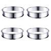 Double Rolled Round Kitchen Baking Tool Metal DIY Cake Mold Muffin Ring Bakeware Tart Ring