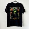Черная футболка с костяной рамой Rob Zombie, размер S-5XL, унисекс футболка Comfort Colors