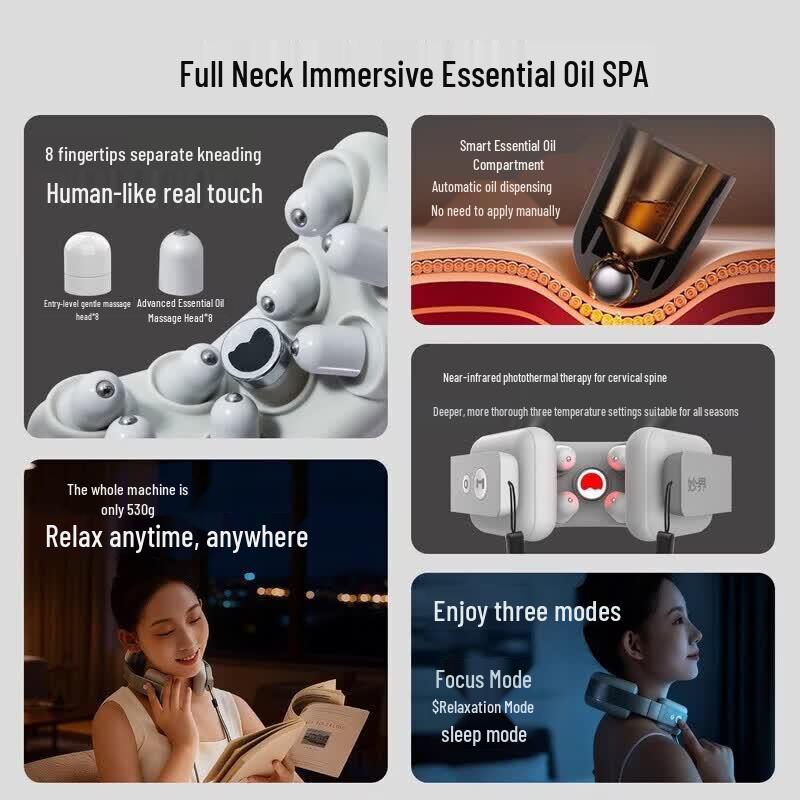 MIAOJIE U13PRO U-shaped Neck Massager CN plug (adapter included)