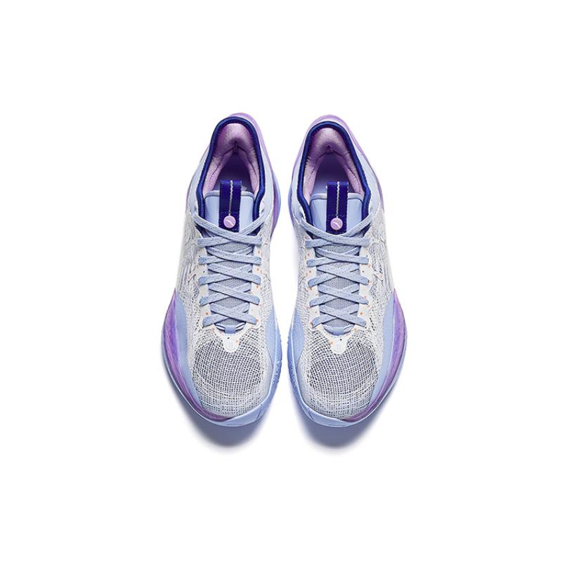 Anta Three point Rain1.0 Баскетбольные кроссовки Мужские Низкие Синие Кроссовки 912331102-1