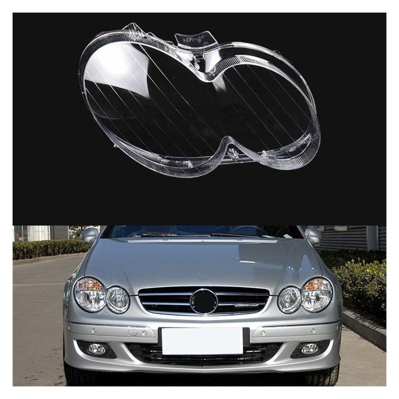 W209 Передняя крышка фары для Mercedes For Benz CLK W209/C209 2004-2009 Прозрачная крышка фары Прозрачный корпус плафона