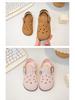 Детские Crocs Весна/Лето 2025: Сандалии с мягкой подошвой для мальчиков и девочек, обувь для первых шагов для младенцев и малышей.