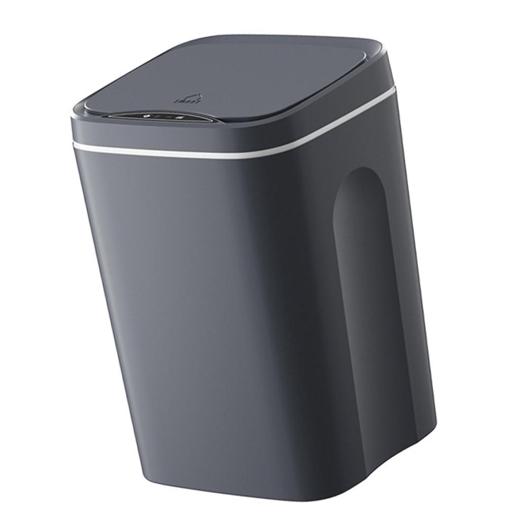 Smart Sensor Trash Can Large Capacity Automatic Garbage Can with Garbage Bag Dispenser for Home Office Hotel 16L