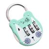 Code Number Lock Anti-theft High Strength Accurate Cute Cat Mini Luggage Suitcase Number Password Lock for Dorm Drawer