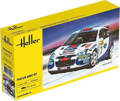 Место Херре Форд Фокус WRC 2001 Пластиковая модель HE80196 1/43