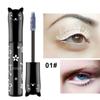 Color Mascara Blue Purple Pink White Purple Sapphire Blue Coffee Not Easy To Smudge Long-Lasting Coloring Performance Makeup Mascara TEAYASON