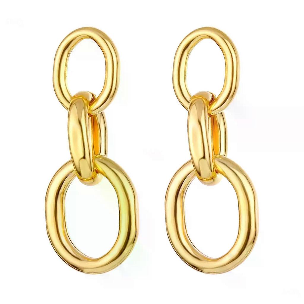 Hanging Earring Exaggerated Exquisite Drop Earrings Jewelry Geometric Earrings Unusual Vintage Dangle Earrings For Women Simple