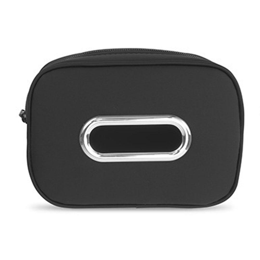 Zipper Car Tissue Box Multifunctional Car Seat Back Organizer Backseat Tissue Case Armrest