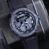 Casio Серия G-STEEL - Дисковый двойной дисплей, водонепроницаемость 200 метров, Bluetooth-соединение, солнечно-кварцевый механизм, полимерный ремешок, японский и GST-B200X-1A2PRT