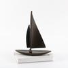 Resin Handicrafts Sailing Boat Model Simulated Ship Statue Ship Decorative Figurines Home Decoration Accessories