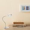 Flexible Dimmable USB LED Reading Lamp Next to Desk (Black)