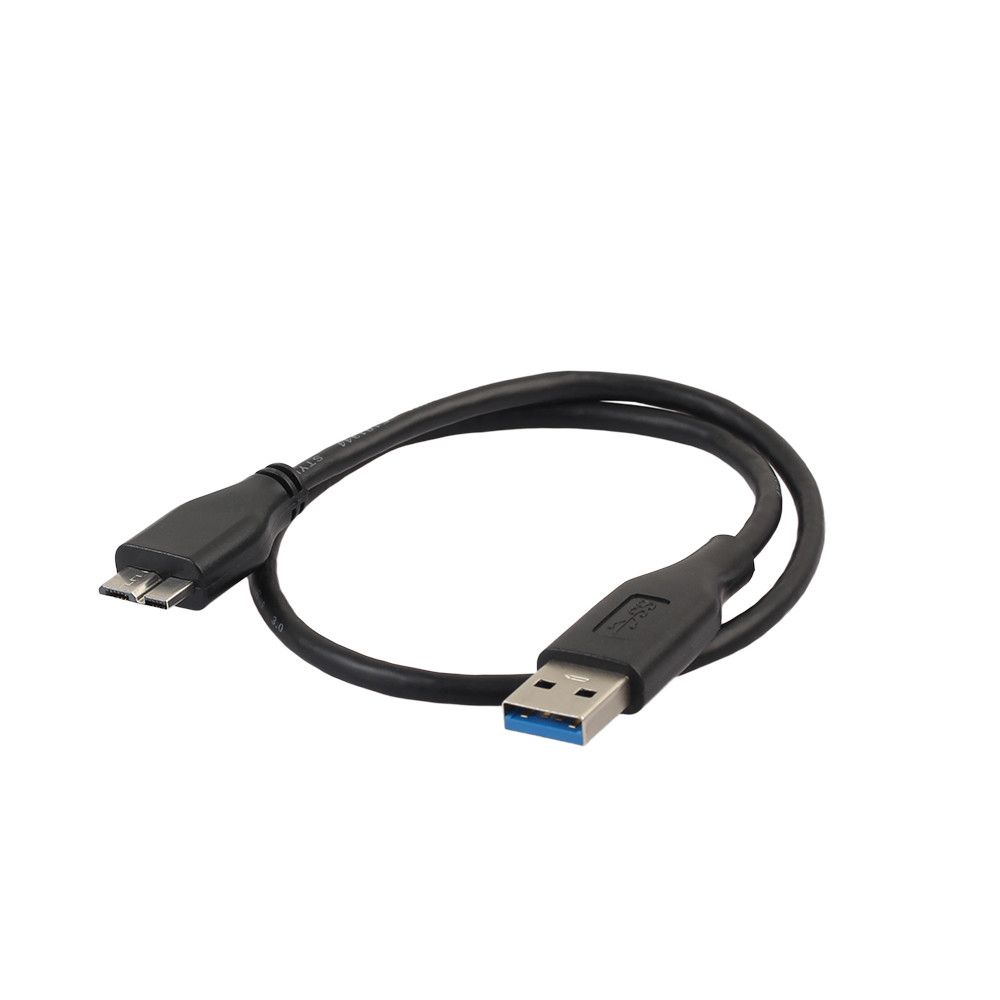 USB A to Micro B Hard Drive Cable Data Sync Cable Cord Micro B USB 3.0 Cable HDD Data Wire