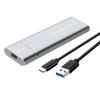 M2 Ssd Enclosure Nvme Usb3.1 External Storage Hdd Case 10Gbps Pcie Ssd Box For Ngff Sata Ssd Disk Hard Drive For Pc Laptop