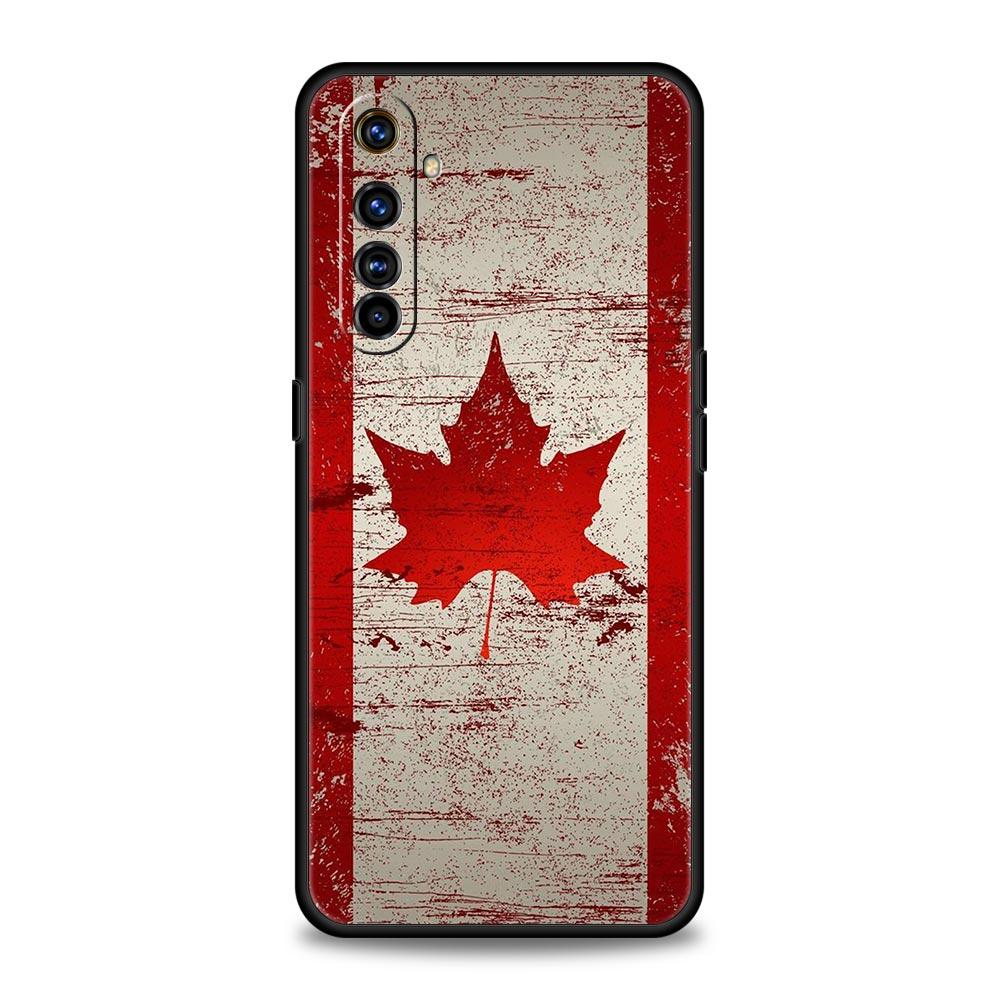 Кленовый флаг Канады любовь футбол для Realme GT Neo 2 3 чехол для телефона Realme 9 8 5G 7 6 GT2 Pro Plus 9i 8i C21Y C3 C11 C25 C35 чехол