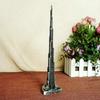 Souvenir Building Dubai Palm Statue Metal World Famous Landmark Building Model Home Office Decor Ornaments
