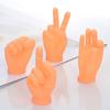 Yousheng 4/6 Pack Finger Puppets Сгибаемые милые мини-руки-марионетки Реалистичный внешний вид Устойчивые к разрывам Безопасные забавные жесты Маленькие ручки-игрушки для домашних животных