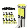 Светодиодные лампы T10 W5W 26SMD 4014 чип Белый 12В Автомобильный салон Подсветка номерного знака 10 шт.