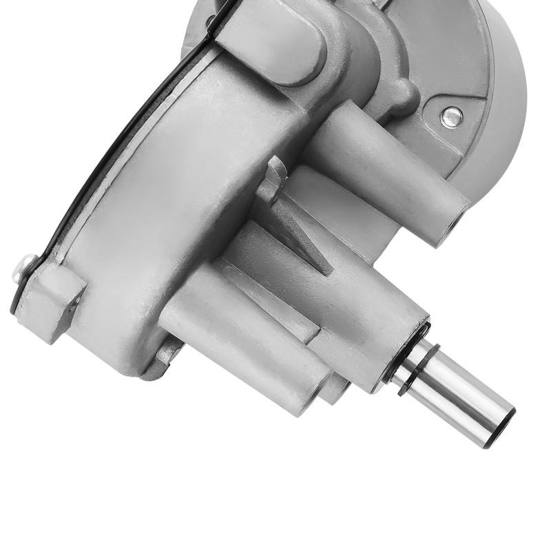 Редуктор с червячной передачей 24 В 45 Вт, высокий крутящий момент, реверсивный DC электродвигатель с металлическим редуктором, диаметр 10 мм